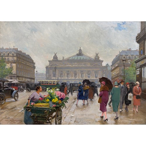 Marche aux fleurs, Rue de l’Opera